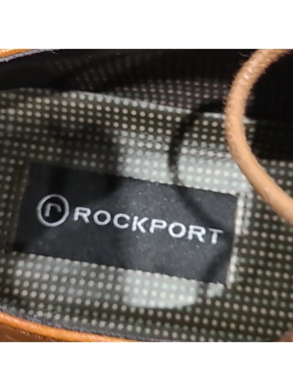 Rockport adiprene by Adidas British tan leather shoes